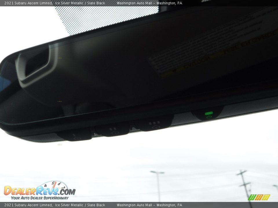 2021 Subaru Ascent Limited Ice Silver Metallic / Slate Black Photo #29