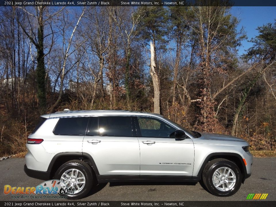 2021 Jeep Grand Cherokee L Laredo 4x4 Silver Zynith / Black Photo #5