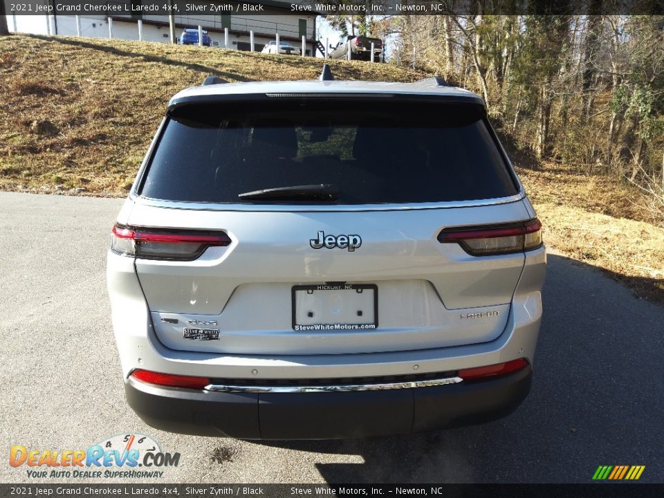 2021 Jeep Grand Cherokee L Laredo 4x4 Silver Zynith / Black Photo #7