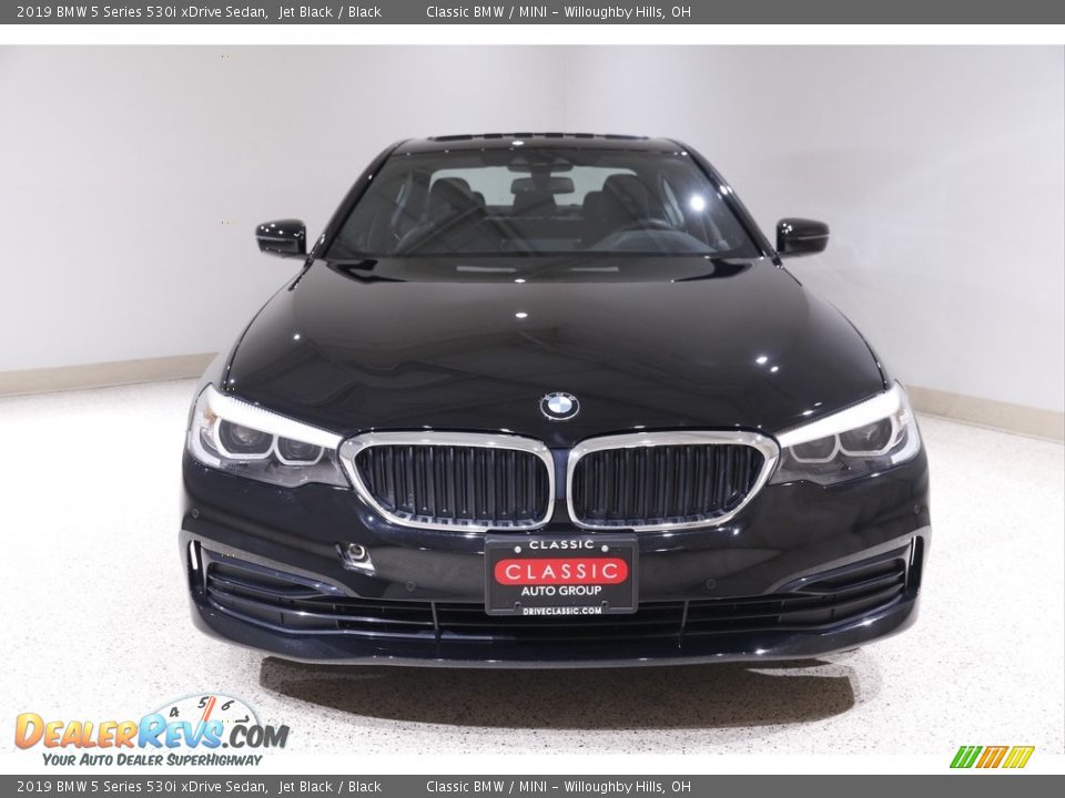 2019 BMW 5 Series 530i xDrive Sedan Jet Black / Black Photo #2