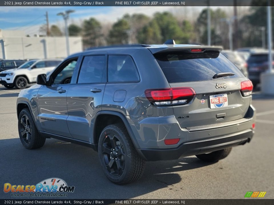 2021 Jeep Grand Cherokee Laredo 4x4 Sting-Gray / Black Photo #8