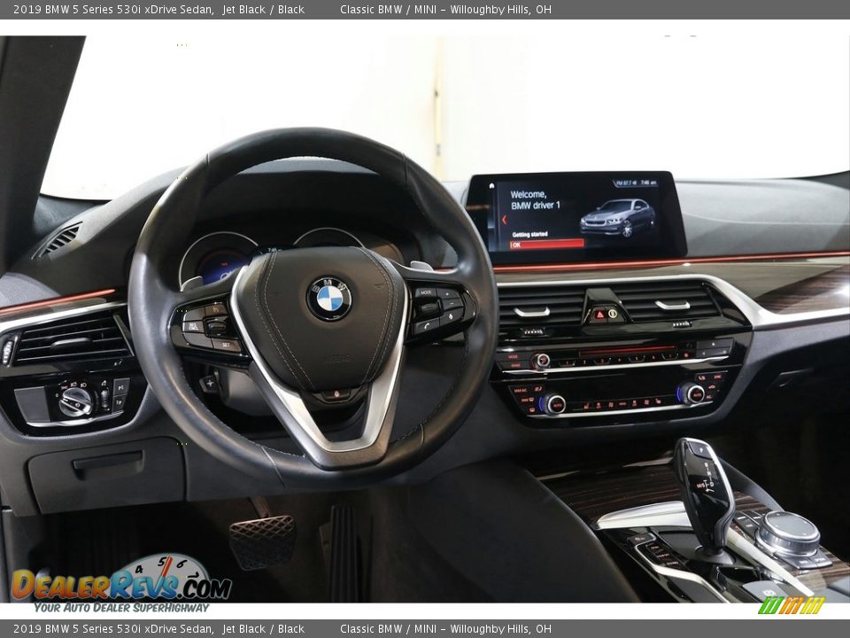 Dashboard of 2019 BMW 5 Series 530i xDrive Sedan Photo #6