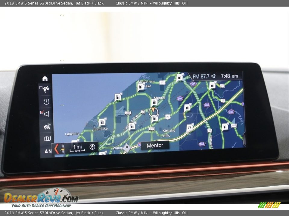 Navigation of 2019 BMW 5 Series 530i xDrive Sedan Photo #12