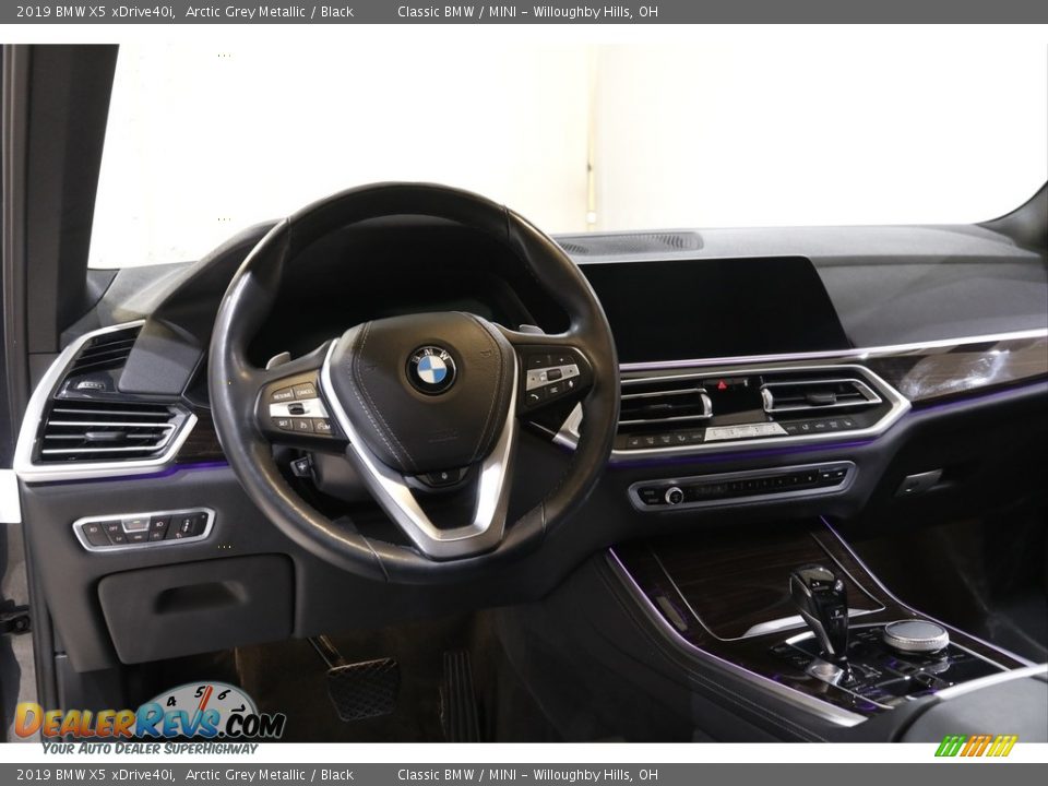 2019 BMW X5 xDrive40i Arctic Grey Metallic / Black Photo #6