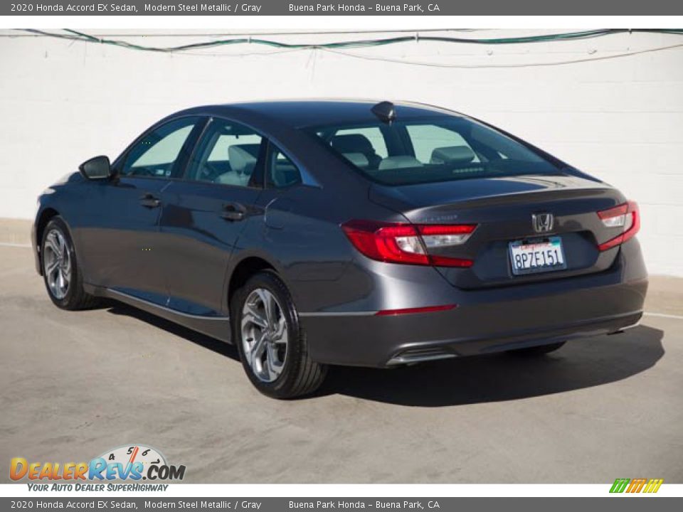 2020 Honda Accord EX Sedan Modern Steel Metallic / Gray Photo #2