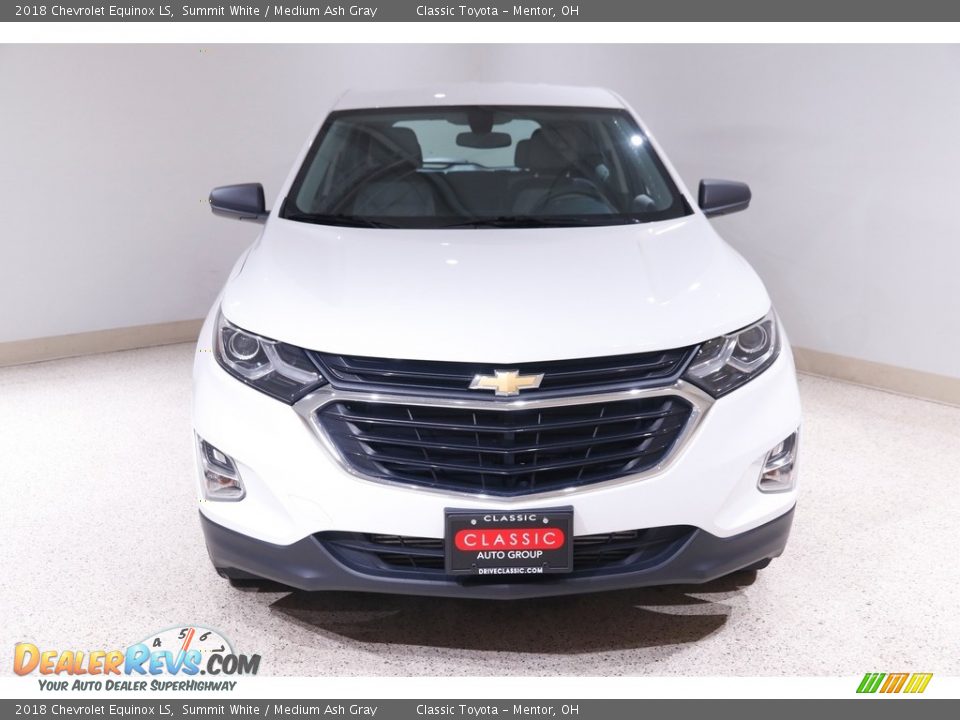 2018 Chevrolet Equinox LS Summit White / Medium Ash Gray Photo #2