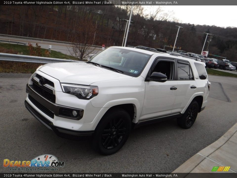 2019 Toyota 4Runner Nightshade Edition 4x4 Blizzard White Pearl / Black Photo #11