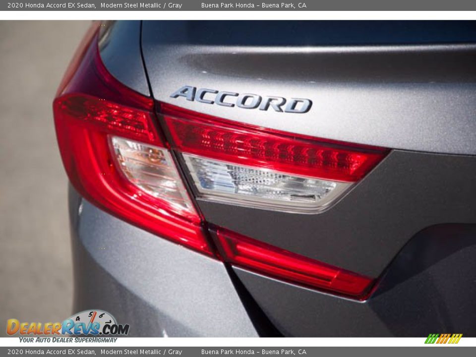2020 Honda Accord EX Sedan Modern Steel Metallic / Gray Photo #10