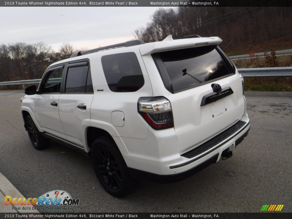 2019 Toyota 4Runner Nightshade Edition 4x4 Blizzard White Pearl / Black Photo #13