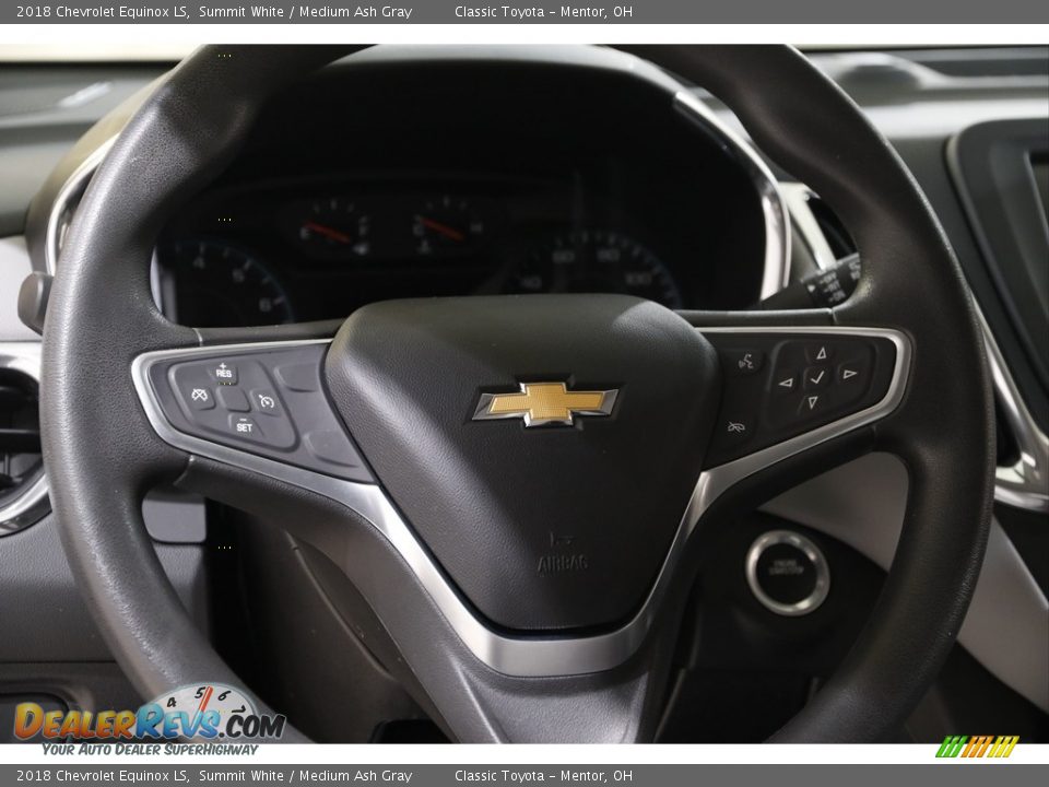 2018 Chevrolet Equinox LS Summit White / Medium Ash Gray Photo #7