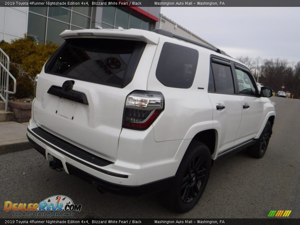 2019 Toyota 4Runner Nightshade Edition 4x4 Blizzard White Pearl / Black Photo #15