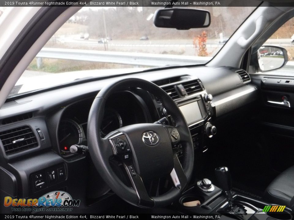 2019 Toyota 4Runner Nightshade Edition 4x4 Blizzard White Pearl / Black Photo #17