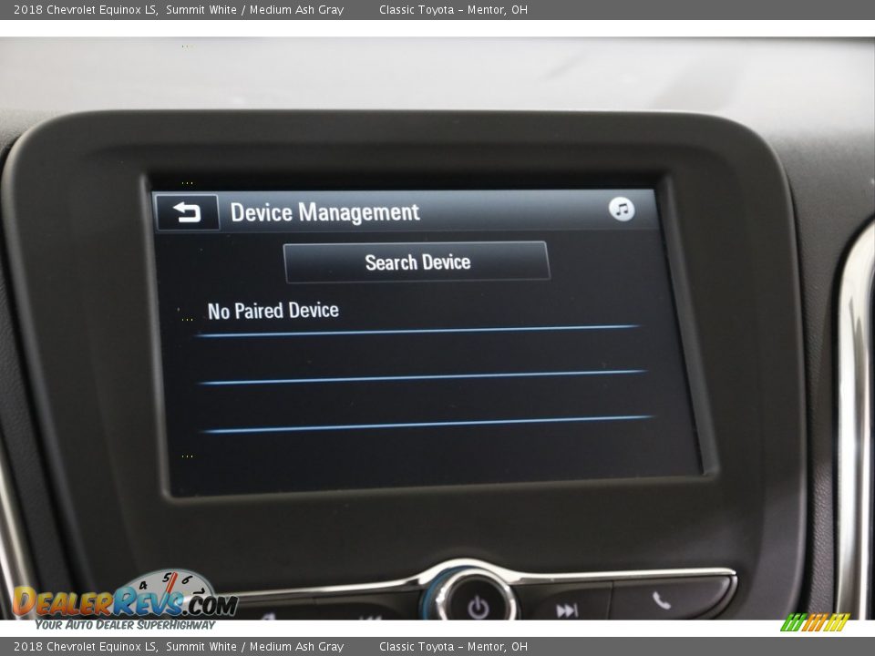 2018 Chevrolet Equinox LS Summit White / Medium Ash Gray Photo #11