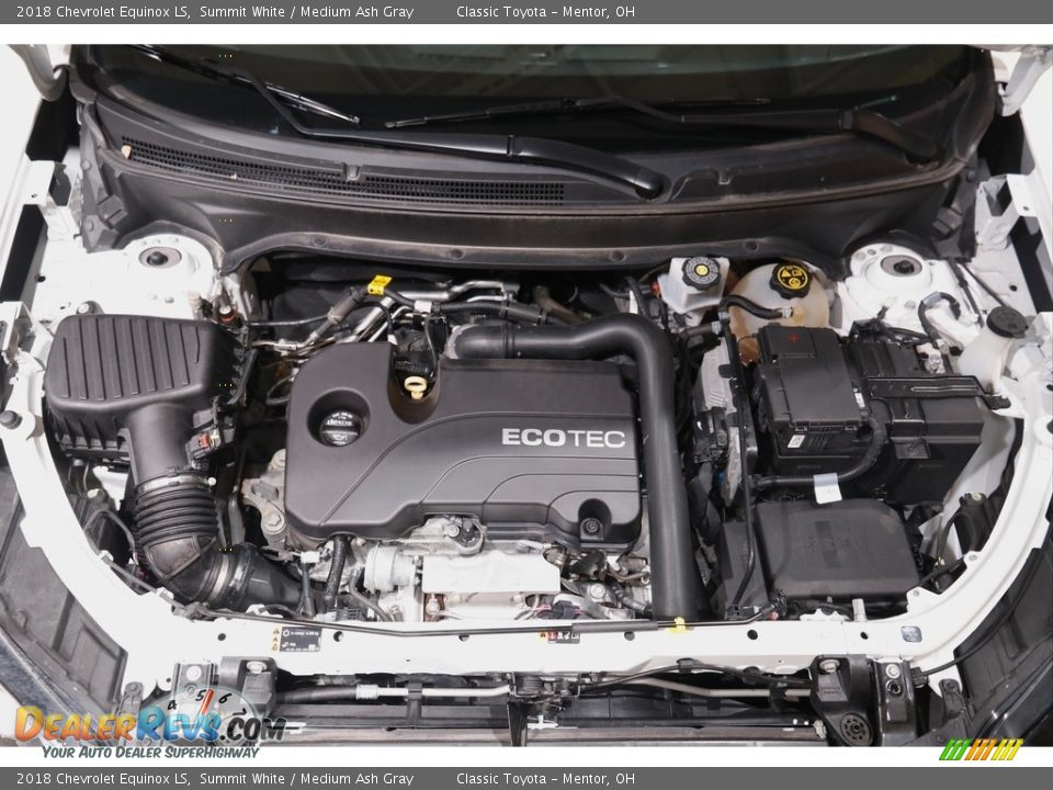 2018 Chevrolet Equinox LS Summit White / Medium Ash Gray Photo #17