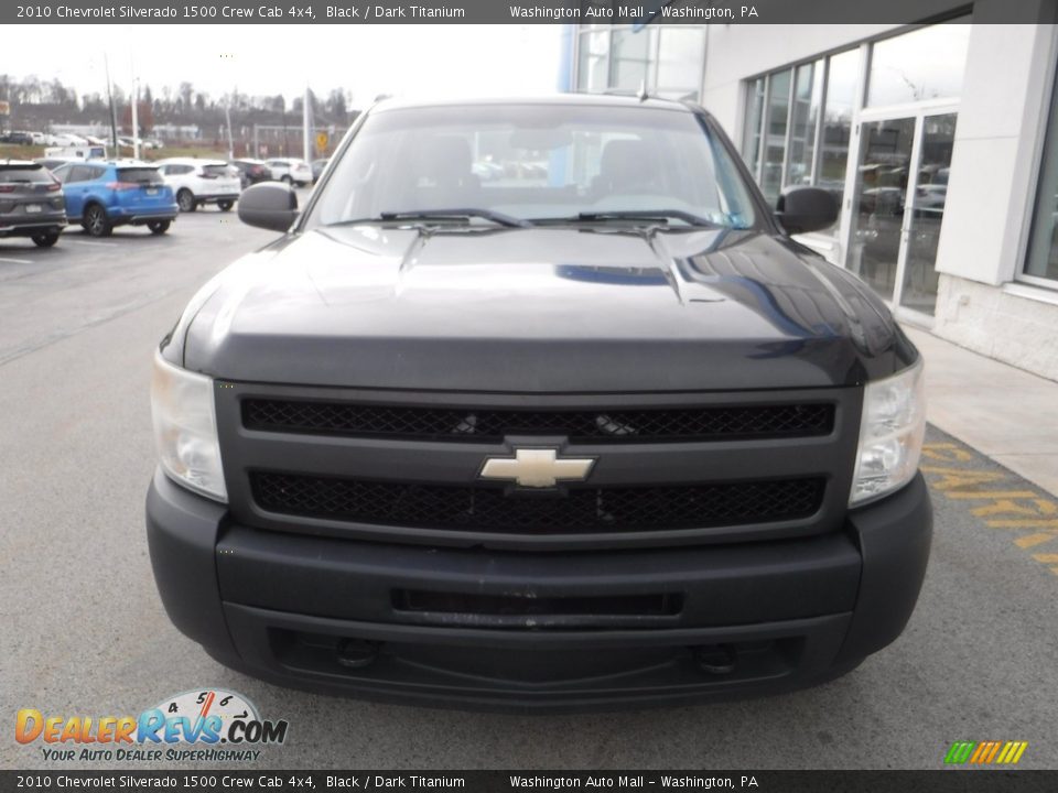 2010 Chevrolet Silverado 1500 Crew Cab 4x4 Black / Dark Titanium Photo #3