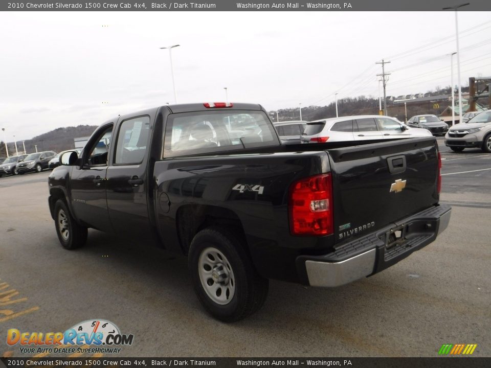 Black 2010 Chevrolet Silverado 1500 Crew Cab 4x4 Photo #6