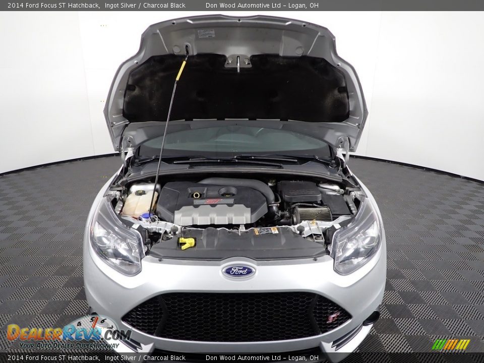 2014 Ford Focus ST Hatchback Ingot Silver / Charcoal Black Photo #5