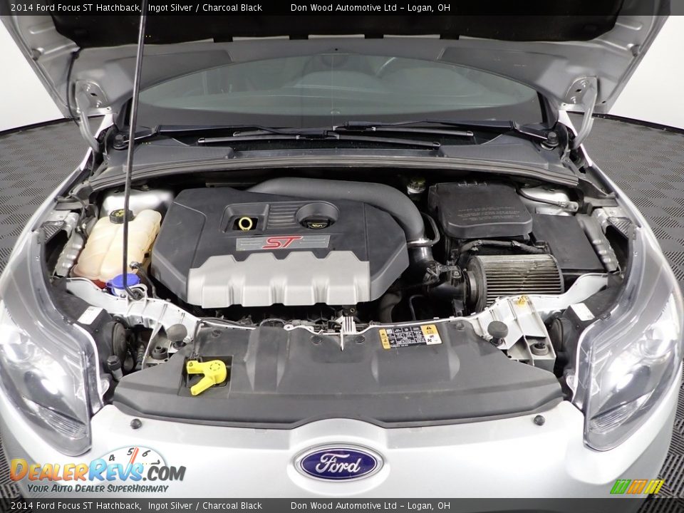 2014 Ford Focus ST Hatchback Ingot Silver / Charcoal Black Photo #6
