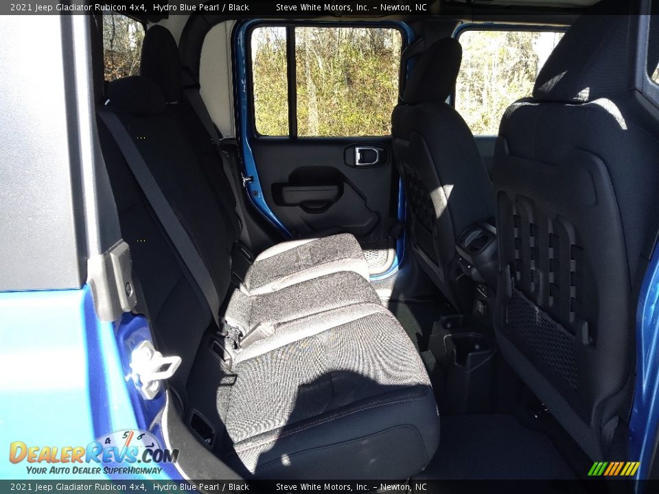 2021 Jeep Gladiator Rubicon 4x4 Hydro Blue Pearl / Black Photo #15