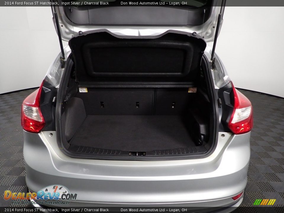2014 Ford Focus ST Hatchback Ingot Silver / Charcoal Black Photo #12