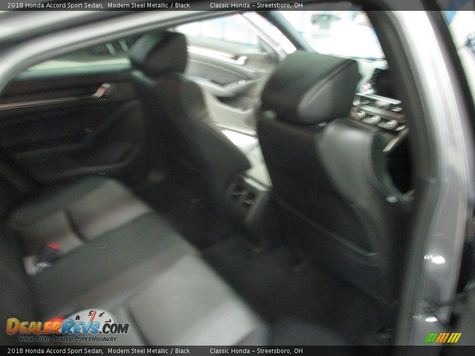 2018 Honda Accord Sport Sedan Modern Steel Metallic / Black Photo #19