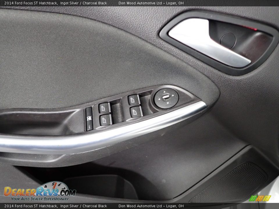 2014 Ford Focus ST Hatchback Ingot Silver / Charcoal Black Photo #15