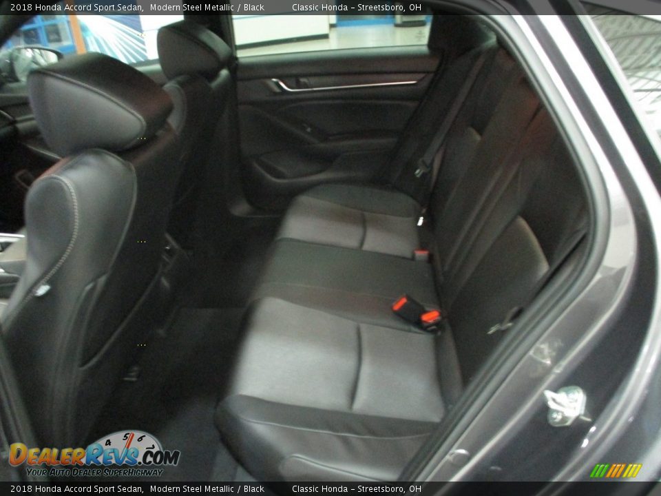 2018 Honda Accord Sport Sedan Modern Steel Metallic / Black Photo #25