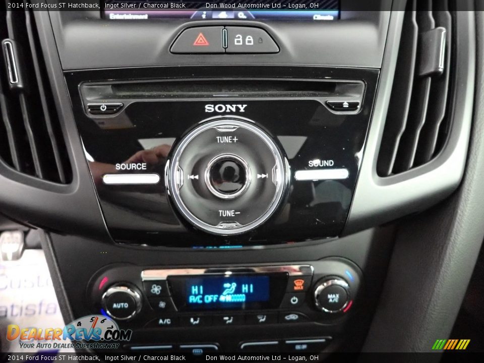 2014 Ford Focus ST Hatchback Ingot Silver / Charcoal Black Photo #21