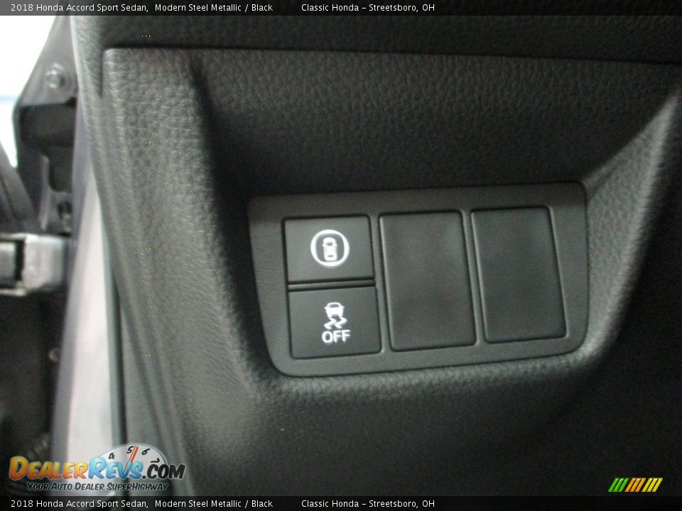 2018 Honda Accord Sport Sedan Modern Steel Metallic / Black Photo #29