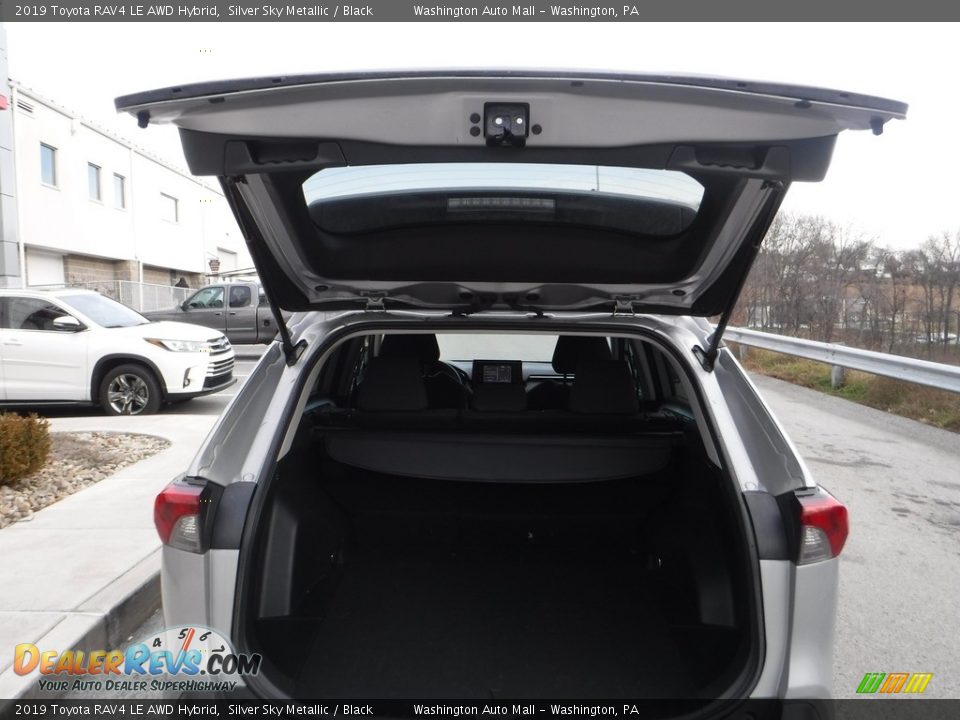2019 Toyota RAV4 LE AWD Hybrid Silver Sky Metallic / Black Photo #27