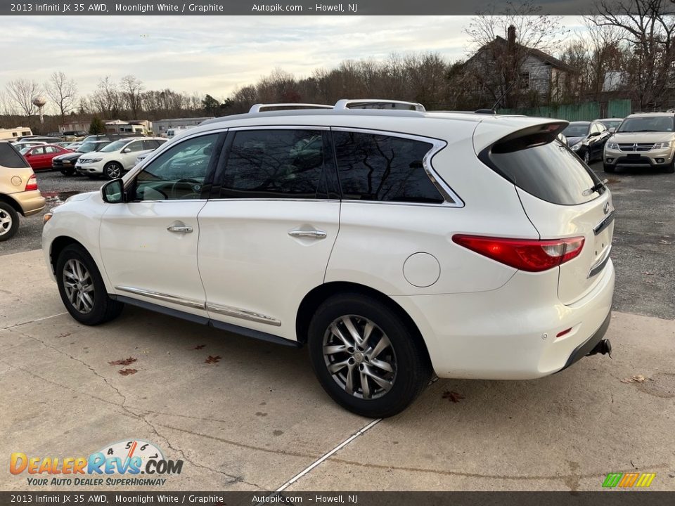 2013 Infiniti JX 35 AWD Moonlight White / Graphite Photo #5