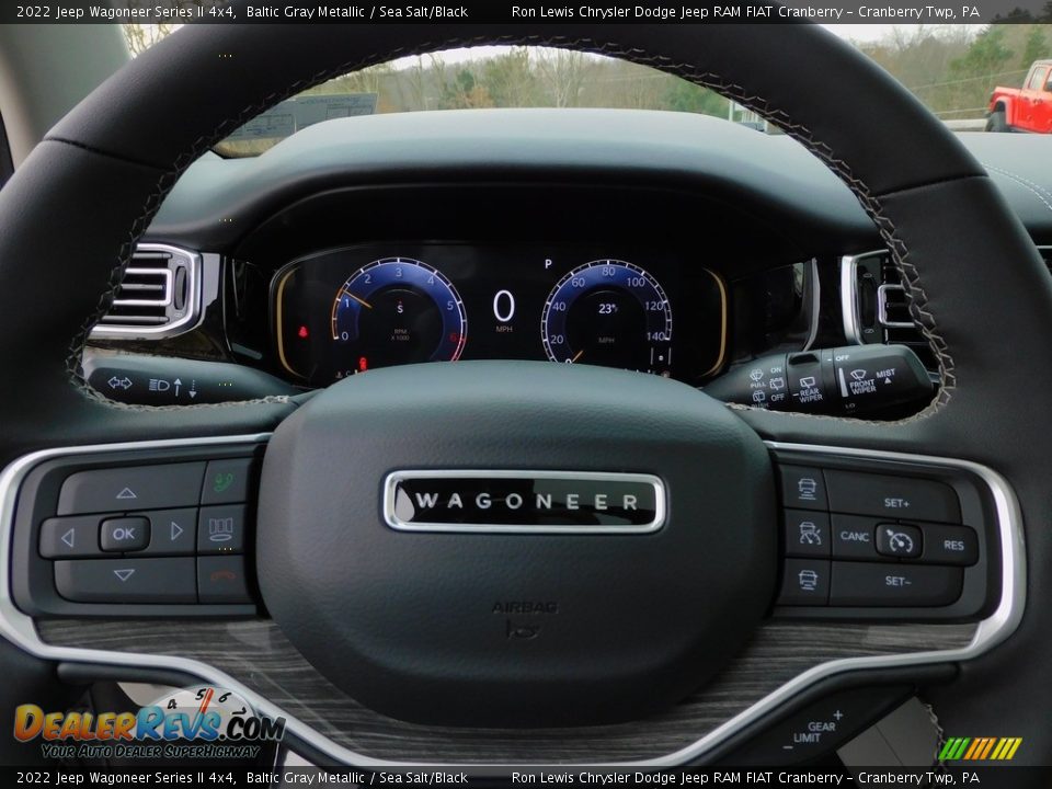 2022 Jeep Wagoneer Series II 4x4 Steering Wheel Photo #19