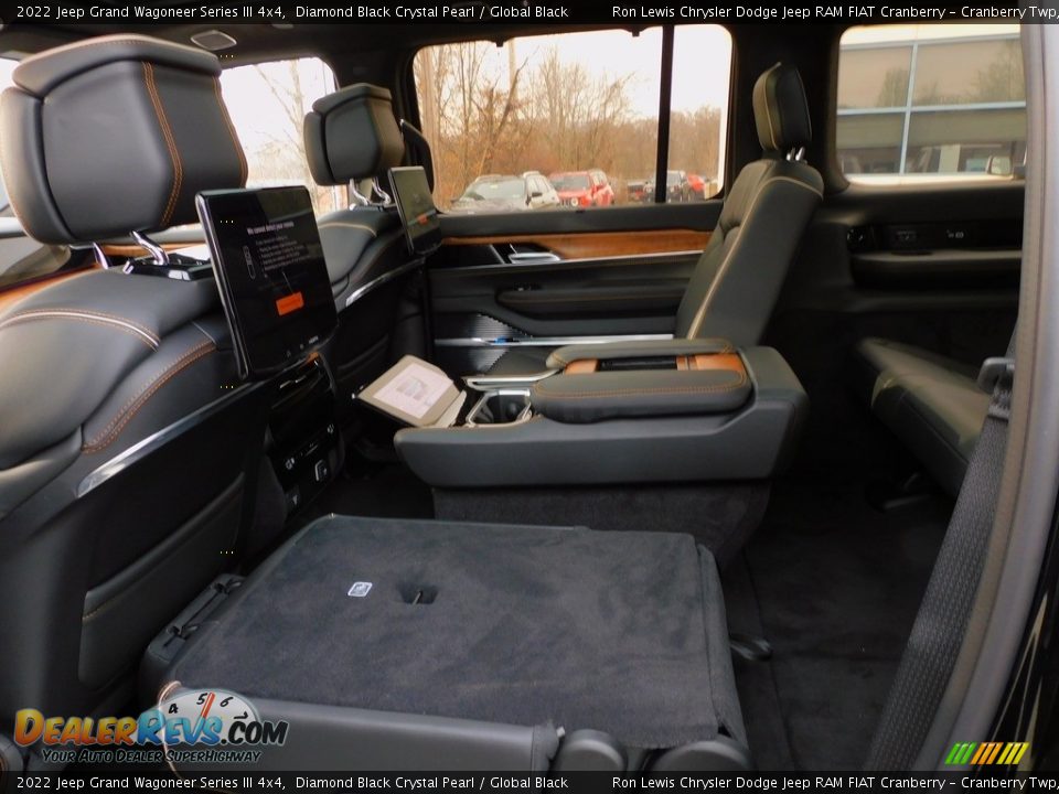 Rear Seat of 2022 Jeep Grand Wagoneer Series III 4x4 Photo #11
