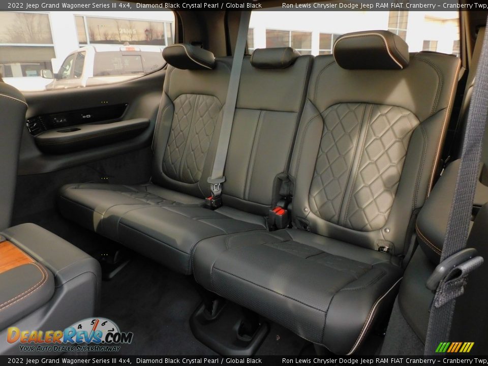 Rear Seat of 2022 Jeep Grand Wagoneer Series III 4x4 Photo #12