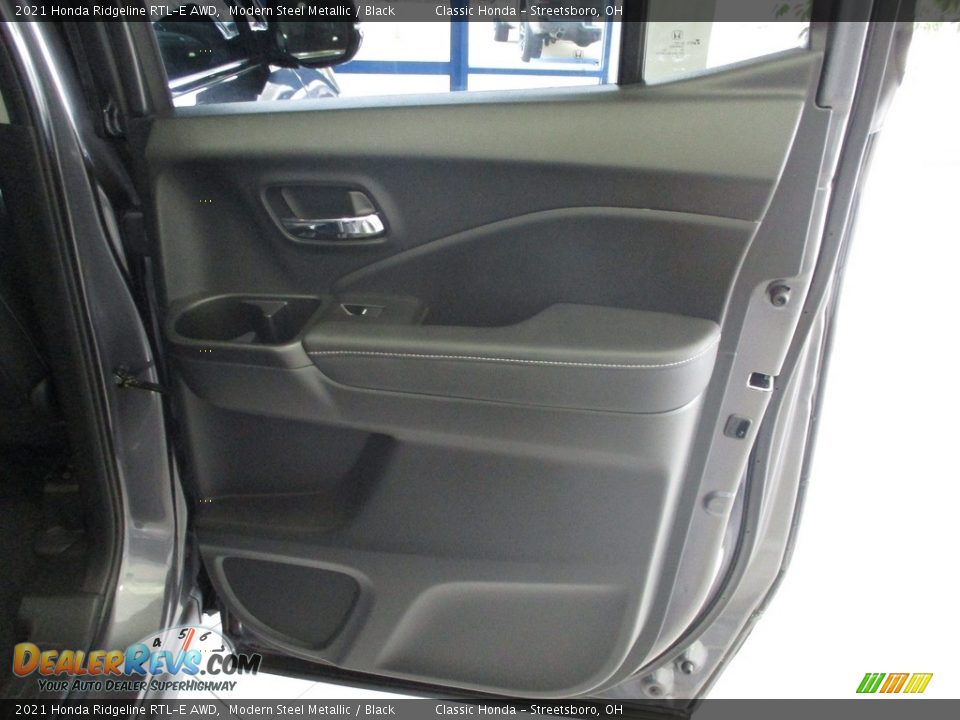 2021 Honda Ridgeline RTL-E AWD Modern Steel Metallic / Black Photo #18