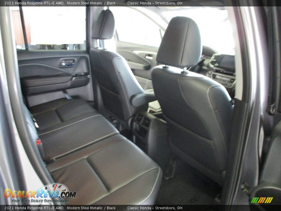 2021 Honda Ridgeline RTL-E AWD Modern Steel Metallic / Black Photo #19