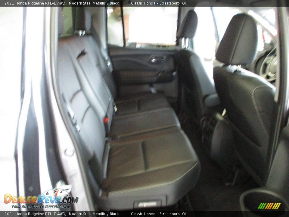 2021 Honda Ridgeline RTL-E AWD Modern Steel Metallic / Black Photo #20