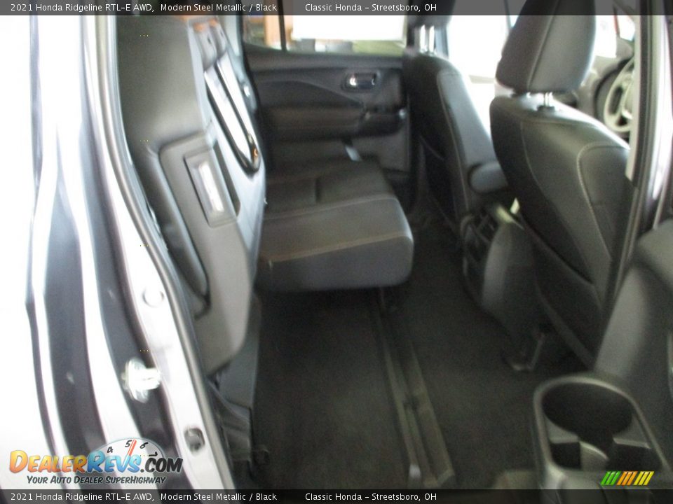 2021 Honda Ridgeline RTL-E AWD Modern Steel Metallic / Black Photo #21