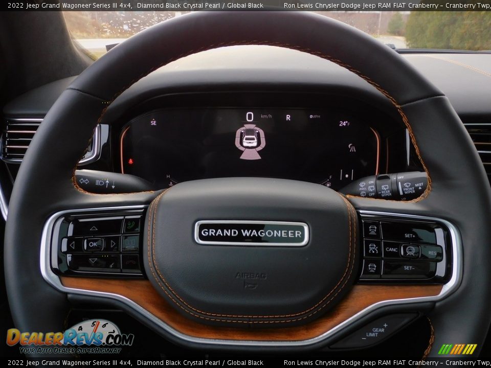 2022 Jeep Grand Wagoneer Series III 4x4 Steering Wheel Photo #20