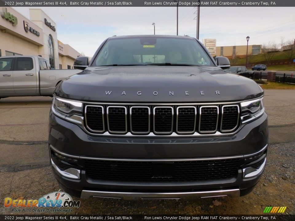 2022 Jeep Wagoneer Series III 4x4 Baltic Gray Metallic / Sea Salt/Black Photo #2