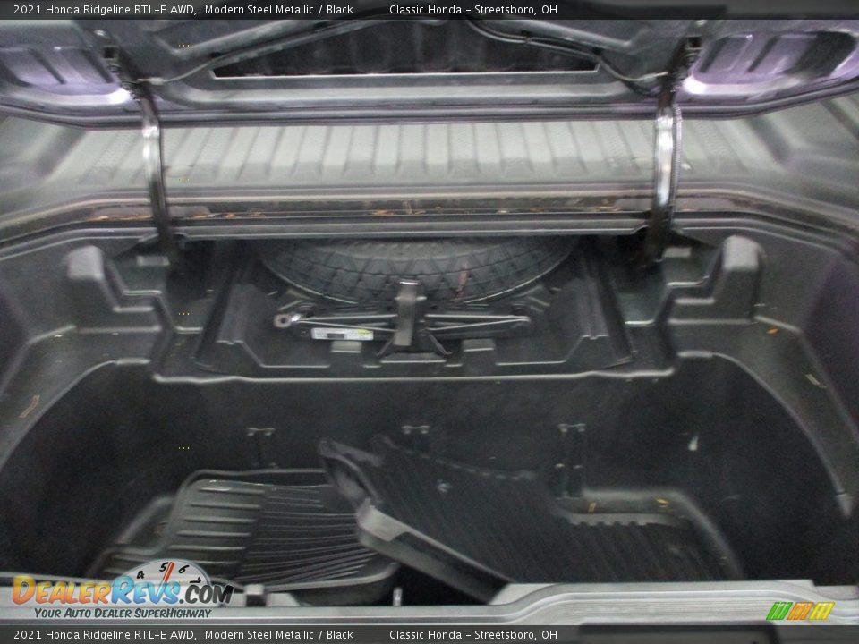 2021 Honda Ridgeline RTL-E AWD Modern Steel Metallic / Black Photo #24