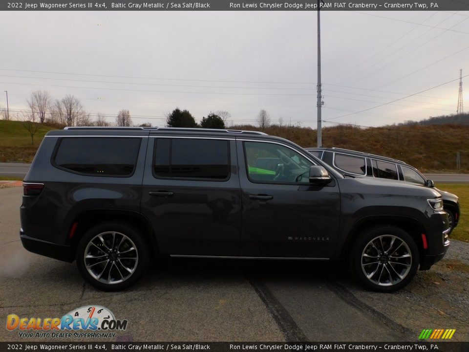 2022 Jeep Wagoneer Series III 4x4 Baltic Gray Metallic / Sea Salt/Black Photo #4