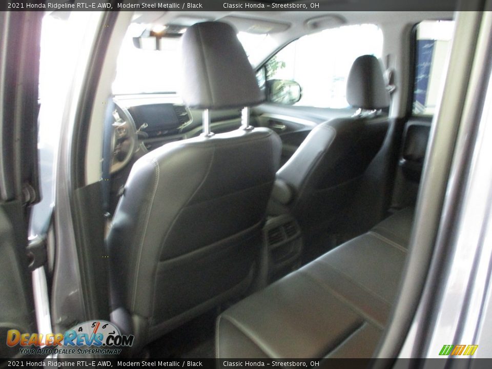 2021 Honda Ridgeline RTL-E AWD Modern Steel Metallic / Black Photo #26
