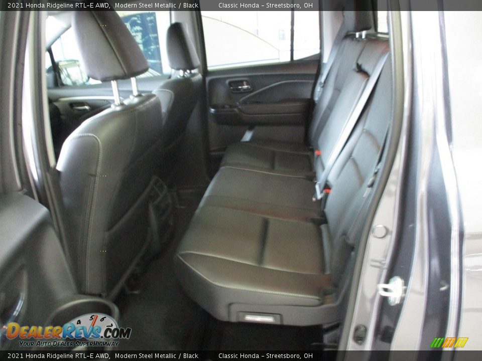 2021 Honda Ridgeline RTL-E AWD Modern Steel Metallic / Black Photo #27