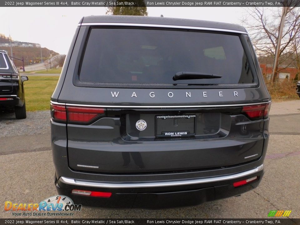 2022 Jeep Wagoneer Series III 4x4 Baltic Gray Metallic / Sea Salt/Black Photo #6