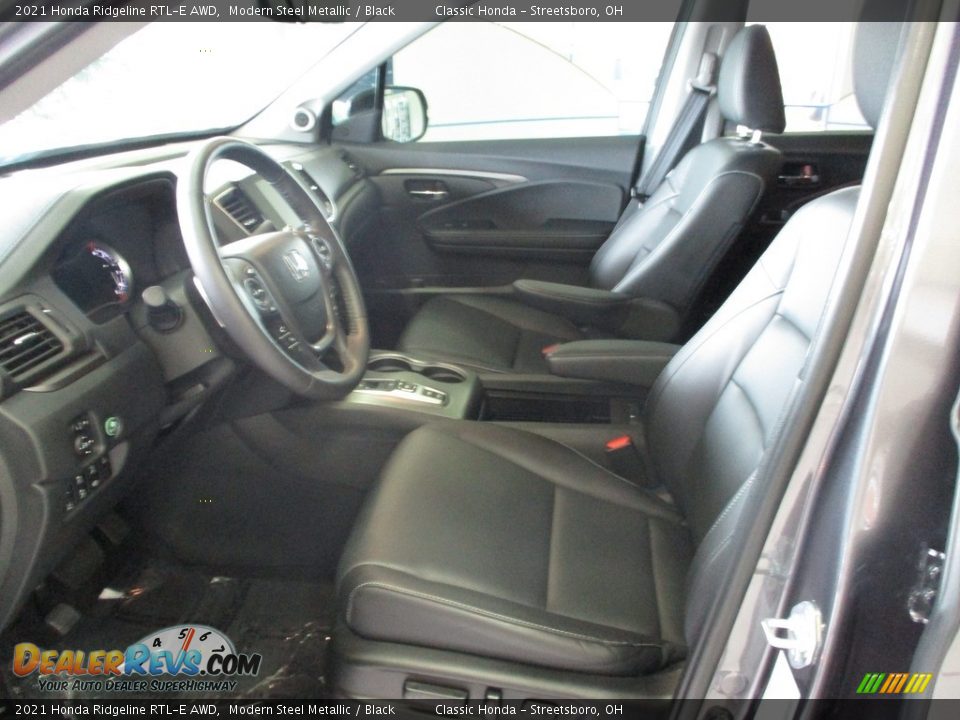2021 Honda Ridgeline RTL-E AWD Modern Steel Metallic / Black Photo #31