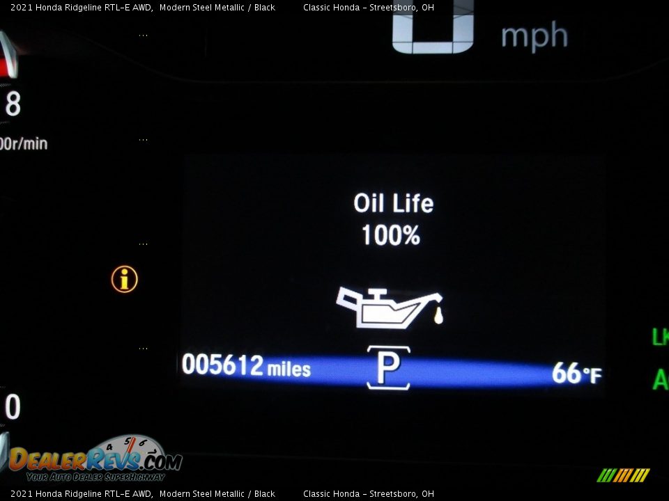 2021 Honda Ridgeline RTL-E AWD Modern Steel Metallic / Black Photo #36