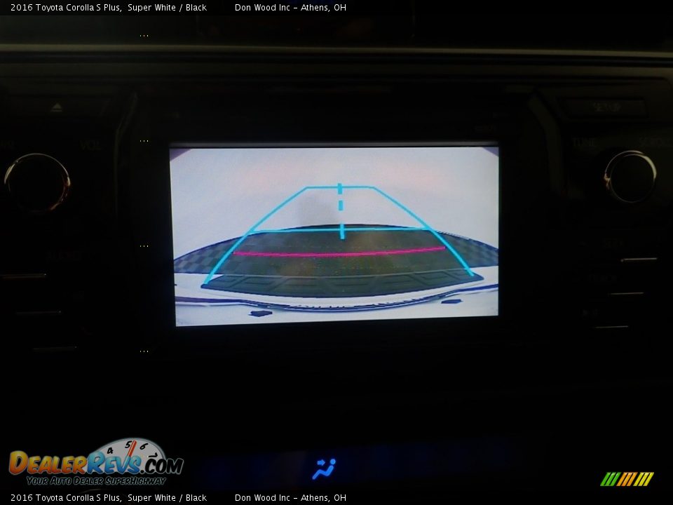 2016 Toyota Corolla S Plus Super White / Black Photo #2