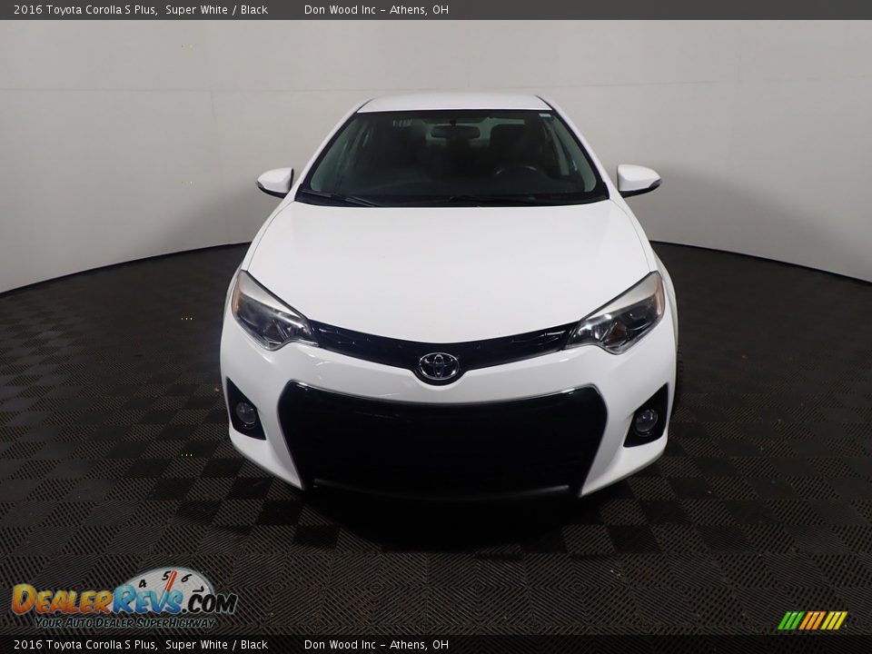 2016 Toyota Corolla S Plus Super White / Black Photo #5