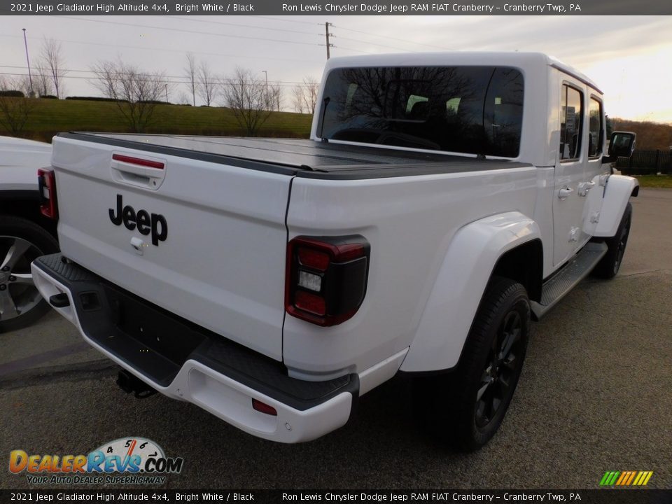 2021 Jeep Gladiator High Altitude 4x4 Bright White / Black Photo #5